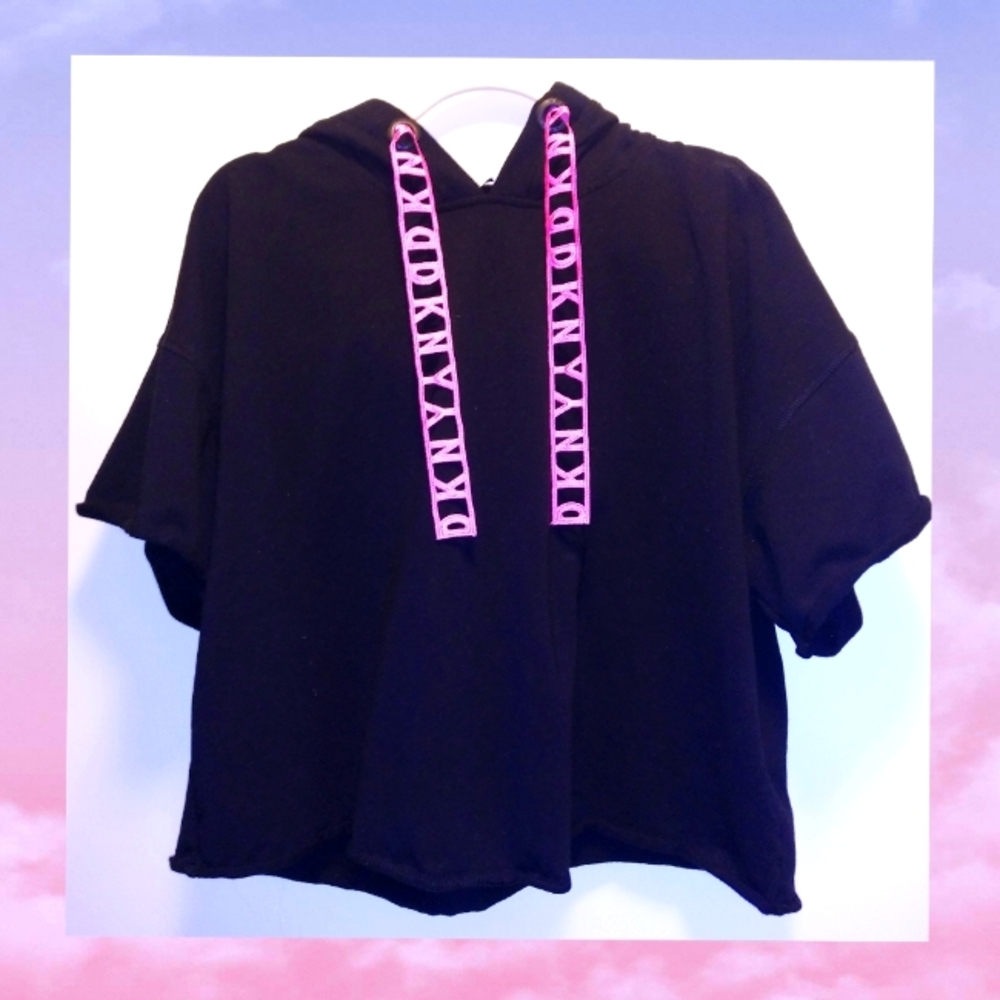 DKNY Sport cropped hoodie. XL
